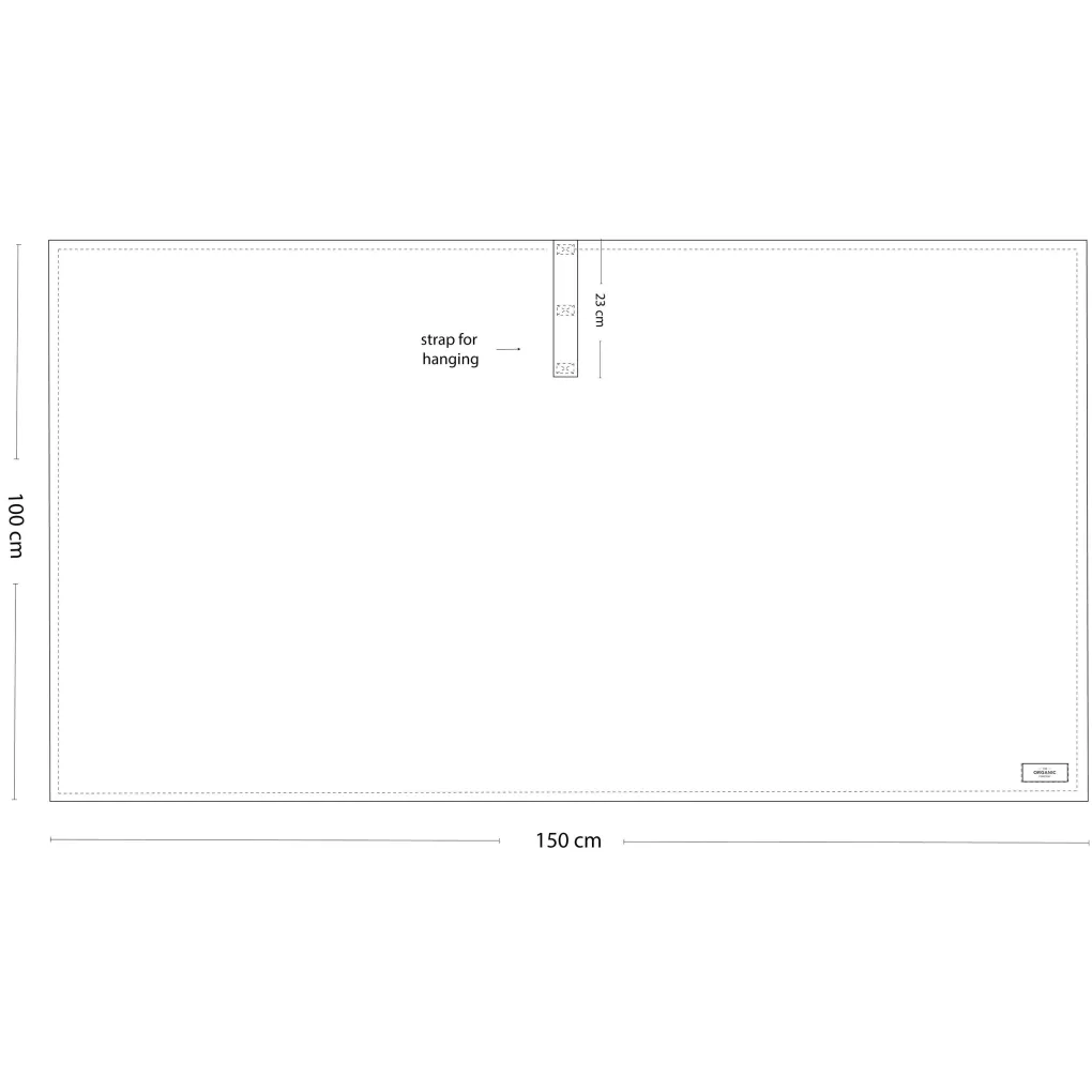the_organic_company_big_w_4.webp The Organic Company Big Waffle Towel and Blanket natural white - 150x100cm