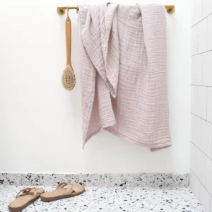 The Organic Company FINE Badetuch dusty lavender - 100x150cm