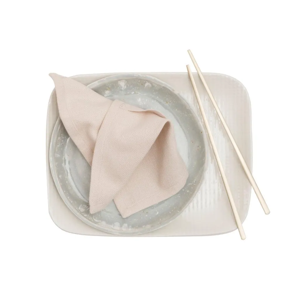 the_organic_company_stoff_3-2.webp The Organic Company Stoff Servietten Everyday 20x20 cm stone - 4er Set