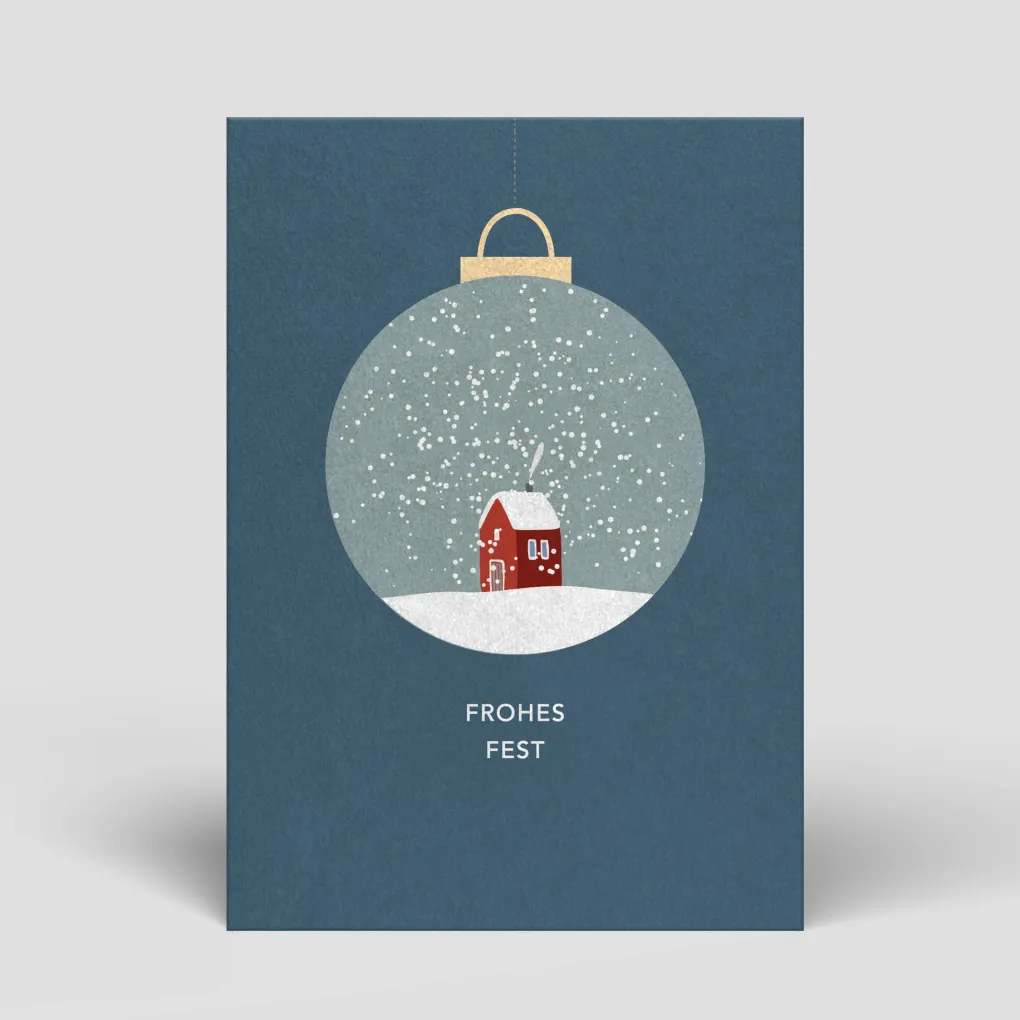 weihnachtskarte__schneeku_0.webp Naturbedacht Weihnachtskarte - Schneekugel